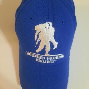 Wounded Warrior Project Under Armour Blue Baseball Cap Size M/L